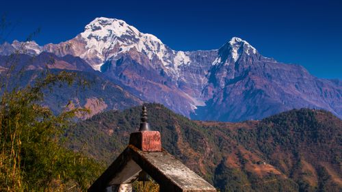 mount,annapurna,south,hiunchuli,photo,ghandruk,trek,nepal