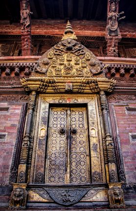 golden,gate,patan,taleju,temple
