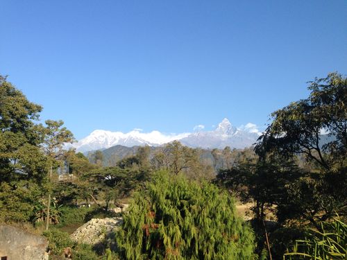 view,machhapuchhre,himal,pokhara