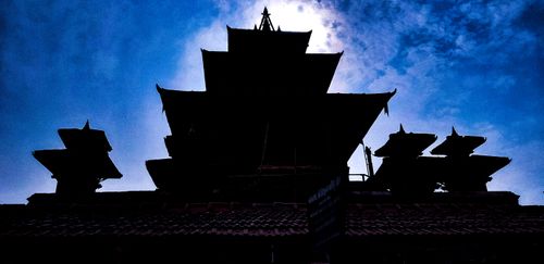 temple,basantapur,artistic,view