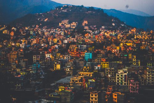 colourful,kathmandu,city