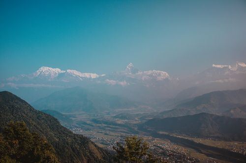 sarangkot,offers,spectacular,view,largest,mountain,ranges,world,annapurna,range