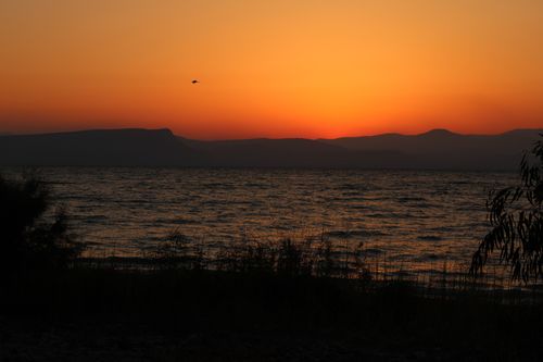 sunset,sea,galilee,israel