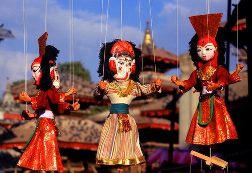 puppets,dolls,represents,kumari,devi-the,living,goddess