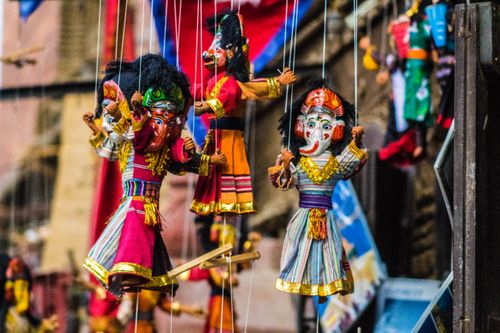 puppets,display,basantapur
