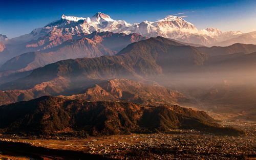 layer,nature,city,hill,mountain,pokhara,nepal