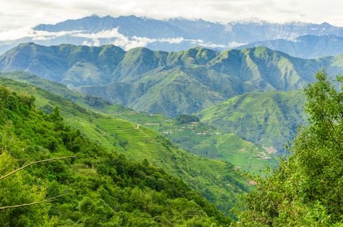 green,clean,view,haibung,village,chisapani,sindhupalchowk,nepal