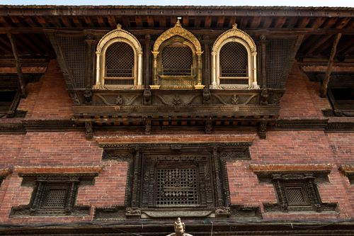 window,carving,patan,durbar,square,nepal,world,heritage,site,declared,unesco