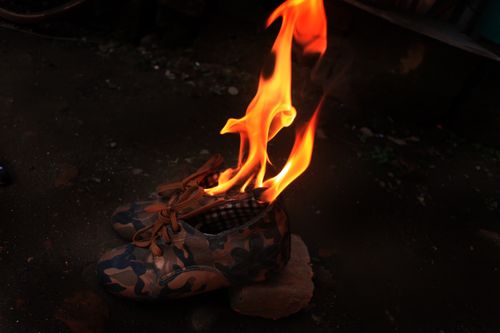 burning,shoes,sms,photography
