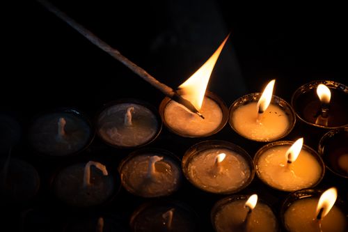 candle,burn,fire,men,live,spiritual,life,buddha