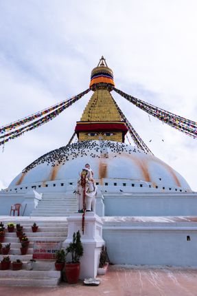 boudhanath,stupa,largest,world,located,kathmandu,nepal,declared,heritage,site,unesco