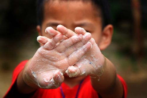 child,washing,hand,stock,photography,nepal,#photography,sita,maya,shrestha