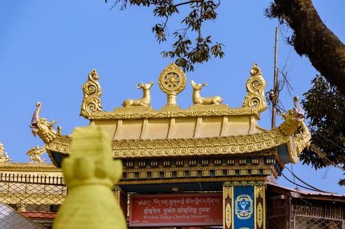 wochen,thukje,choeling,monastery,located,swayambhunath,kathmandu,nepal