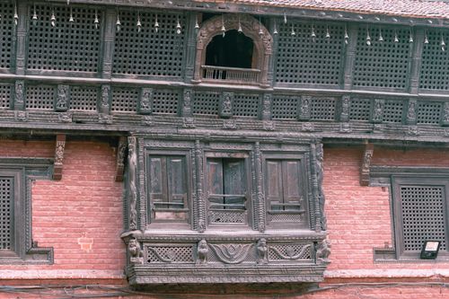window,carving,patan,durbar,square,nepal,world,heritage,site,declared,unesco
