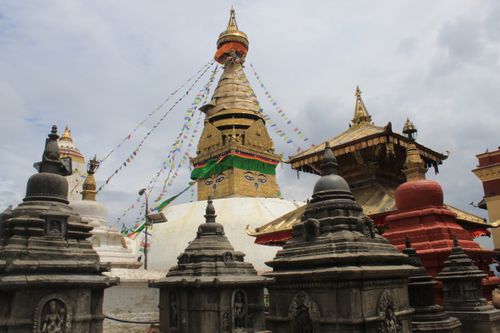 famous,world,heritage,site,swayambhunath,mahachaitya,symbol,peace,kindness,stand,top,swayambhu,hill