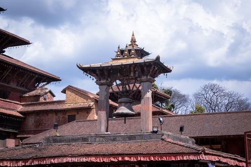 taleju,bell,located,patan,durbar,square,nepal,world,heritage,site,declared,unesco