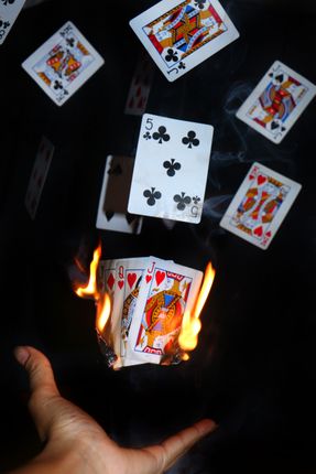 burning,play,cards#,stock,image,nepalphotography,sita,maya,shrestha