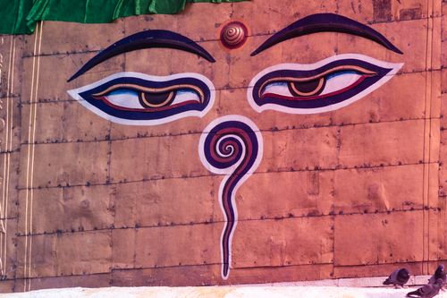 wisdom,eyes,buddha,swayambhunath,kathmandu,nepal,world,heritage,site,declared,unesco,top,travel,destination