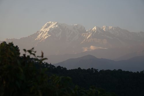 sunset,methlang,hill,pokhara