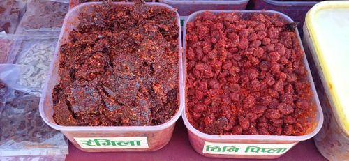 hog,plum,titaura,bhaktapur,nepal,tiatura,sweet,sour,salty,hot,mixture,made,fruits,lapsi,pronounced,lopsy