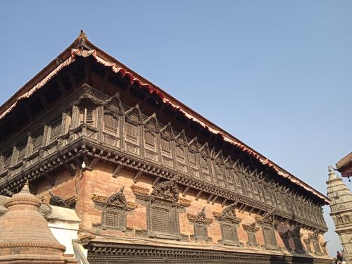 pachpanna,jhyale,durbar,ancient,serial,windows,located,bhaktapur,square