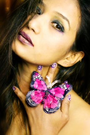self-portrait,#creative,photoshoot#,plastic,butterfly#,stock,image#,nepalphotographybysita,mayashrestha