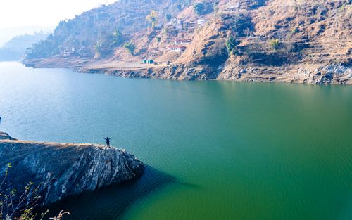 beautiful,landscape,view,kulekhani,dam,makwanpur,nepal