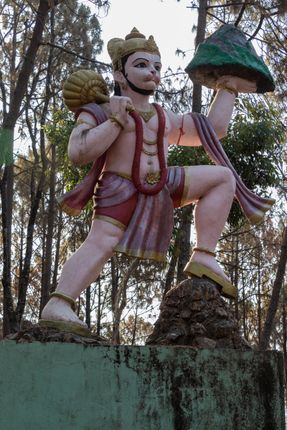 statue,lord,hanuman,shreenagar,tansen,palpa