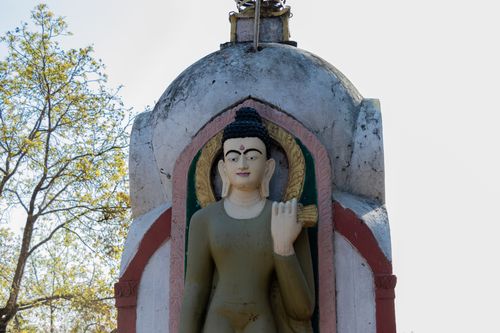 statue,buddha,shreenagar,tansen,palpa,nepal,view,scenic,beauty