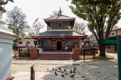 rana,ujeshwori,bhagwati,temple,located,inside,tansen,durbar,square,palpa,nepal,built,ujir,singh,thapa,offering,goddess