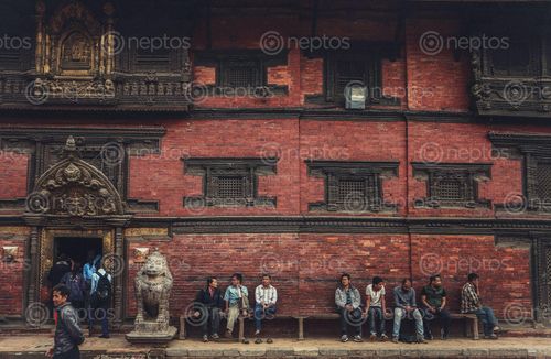 Find  the Image People,with,their,daily,lives,surrounded,in,beautiful,Nepali,Wooden,Arts and other Royalty Free Stock Images of Nepal in the Neptos collection.