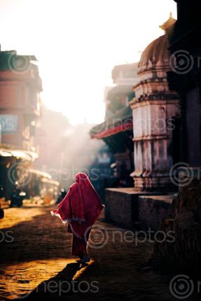 Find  the Image Slice,Of,Life,at,Bhaktapur and other Royalty Free Stock Images of Nepal in the Neptos collection.