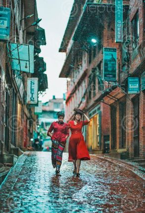 Find  the Image Sweet,summer,rain,at,Bhaktapur and other Royalty Free Stock Images of Nepal in the Neptos collection.