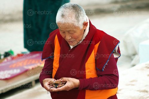 Find  the Image The,monk,women,at,baudha,nepal and other Royalty Free Stock Images of Nepal in the Neptos collection.