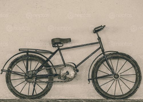 Find  the Image toy,bicycle,vintage  and other Royalty Free Stock Images of Nepal in the Neptos collection.