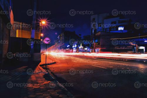 Find  the Image light,streaks,ng,chowk,american,embassy  and other Royalty Free Stock Images of Nepal in the Neptos collection.