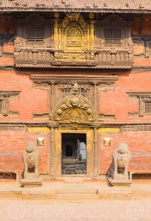 Find  the Image patan,durbar,square,museum,door  and other Royalty Free Stock Images of Nepal in the Neptos collection.