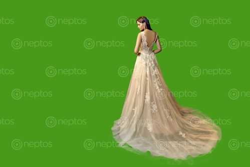 Find  the Image bride,removalbe,green,screen,background  and other Royalty Free Stock Images of Nepal in the Neptos collection.