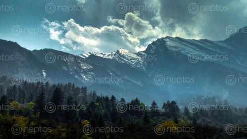 Find  the Image sunset,jomsom,mustang  and other Royalty Free Stock Images of Nepal in the Neptos collection.