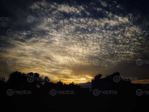 Find  the Image sunset,proof,endings,beautiful,😍😍😘🖤🖤  and other Royalty Free Stock Images of Nepal in the Neptos collection.