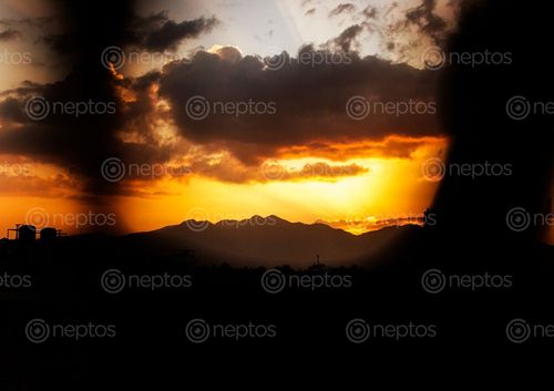 Find  the Image beautiful,view,sunset,golden,hour,edits  and other Royalty Free Stock Images of Nepal in the Neptos collection.