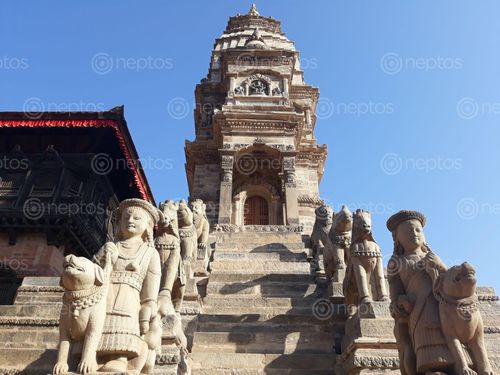 Find  the Image rebuilt,temple,nepal,earthquake,bhaktapur,durbar,square  and other Royalty Free Stock Images of Nepal in the Neptos collection.