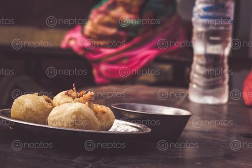 Find  the Image panipuri,street,foods  and other Royalty Free Stock Images of Nepal in the Neptos collection.