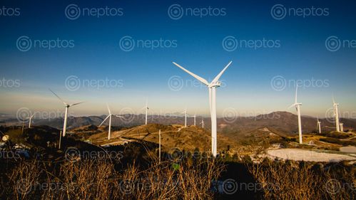 Find  the Image wind,turbine,photo,yeongam,south,korea  and other Royalty Free Stock Images of Nepal in the Neptos collection.