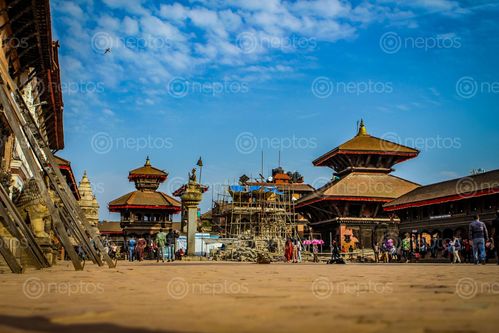 Find  the Image bhaktapur,durbar,square  and other Royalty Free Stock Images of Nepal in the Neptos collection.