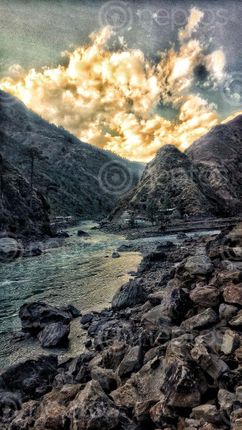 Find  the Image place,karnali,rivers,meet,called,dovan  and other Royalty Free Stock Images of Nepal in the Neptos collection.