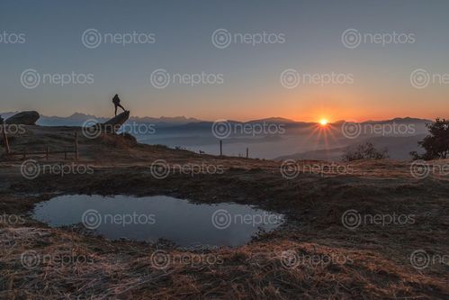 Find  the Image amazing,sunrise,dhulikhel  and other Royalty Free Stock Images of Nepal in the Neptos collection.