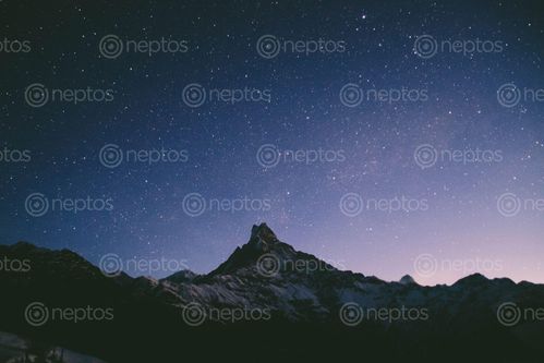 Find  the Image night,landscape,mtmachapuchare,badal,dada  and other Royalty Free Stock Images of Nepal in the Neptos collection.
