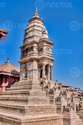 Find  the Image repaired,temple,bhaktapur,durbar,square,strong,quake,occurred  and other Royalty Free Stock Images of Nepal in the Neptos collection.