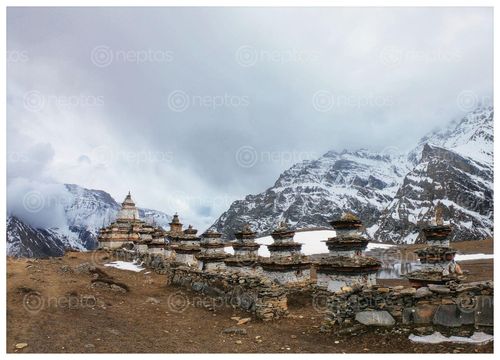 Find  the Image picture,nar,village,gumba,forgotten  and other Royalty Free Stock Images of Nepal in the Neptos collection.